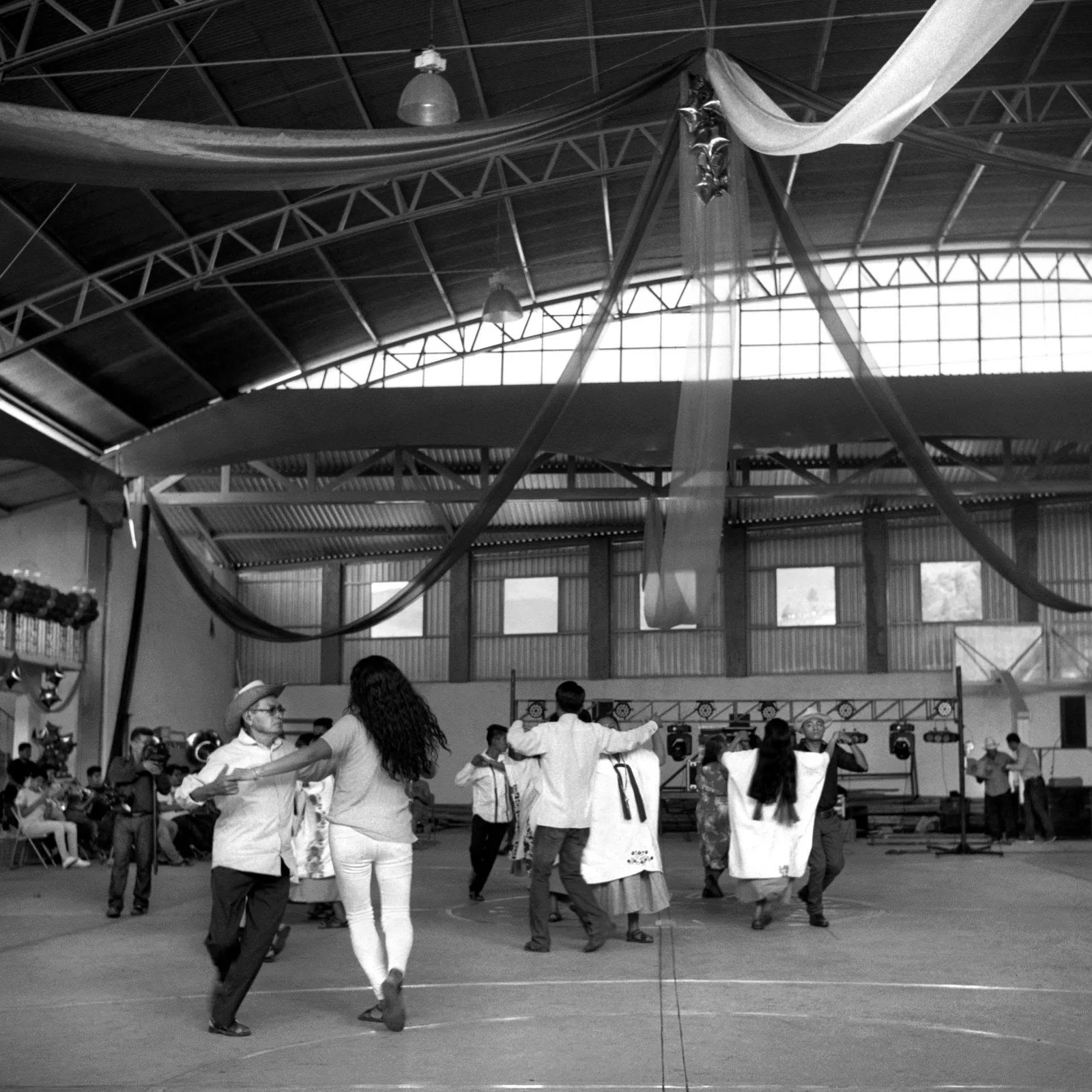 People from Yalálag dancing during a community celebration. Photo: Citlali Fabián People from Yalálag dancing during a community celebration. Photo: Citlali Fabián