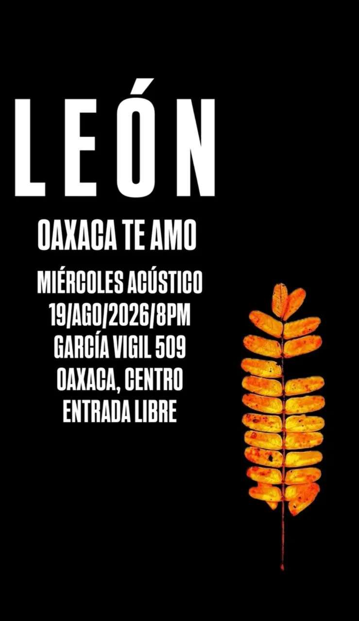 LEÓN OAXACA I LOVE YOU