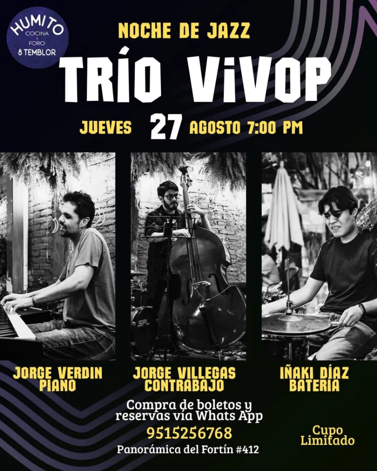 Jazz Night: Vivop Trio