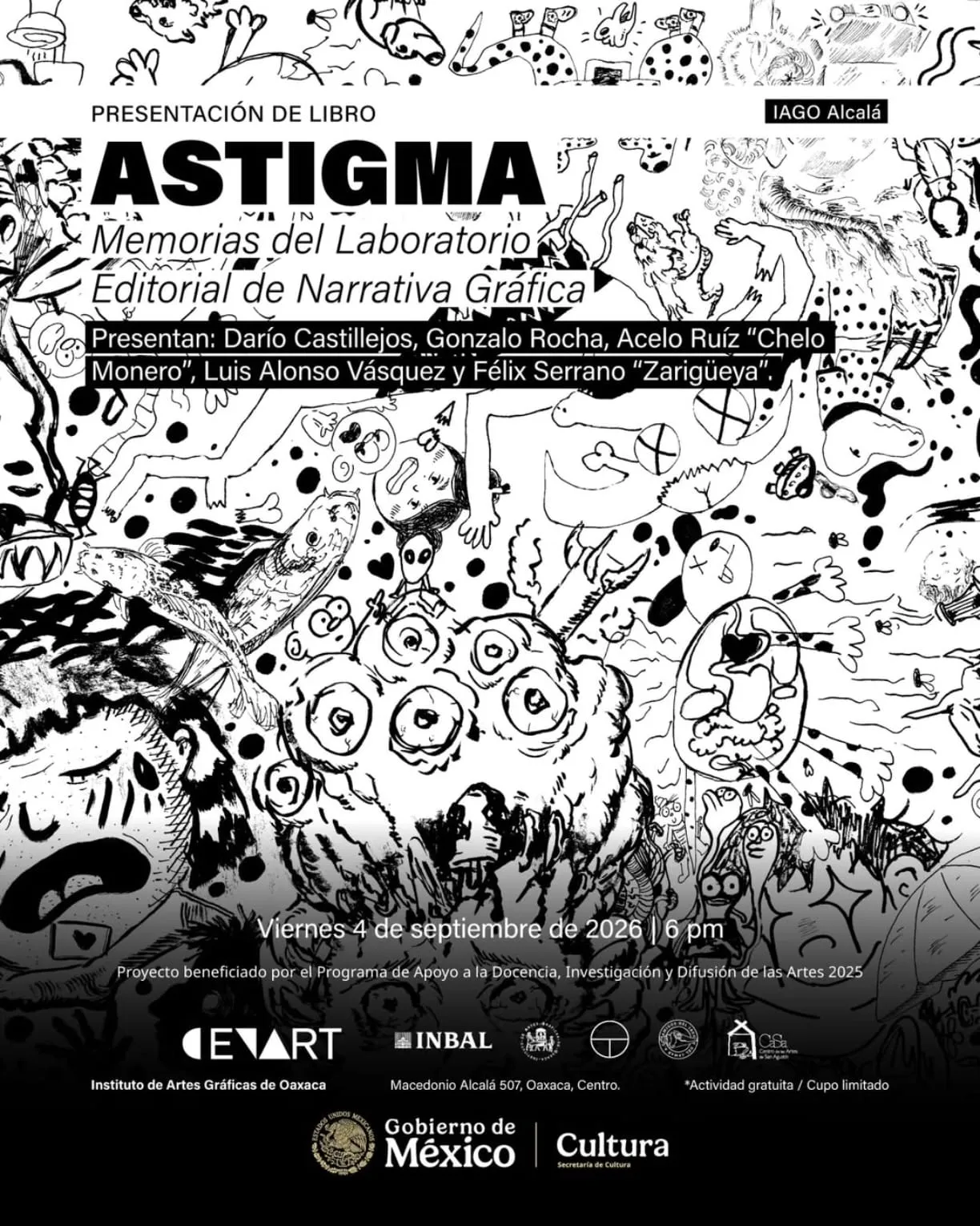 Book Presentation: ASTIGMA. Memories of the Graphic Narrative Editorial Laboratory