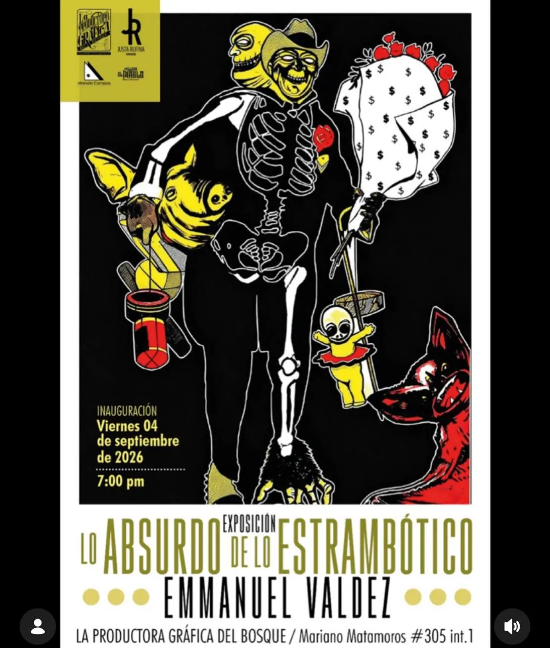 THE ABSURD OF THE EXTRAVAGANT - EMMANUEL VALDEZ EXHIBITION