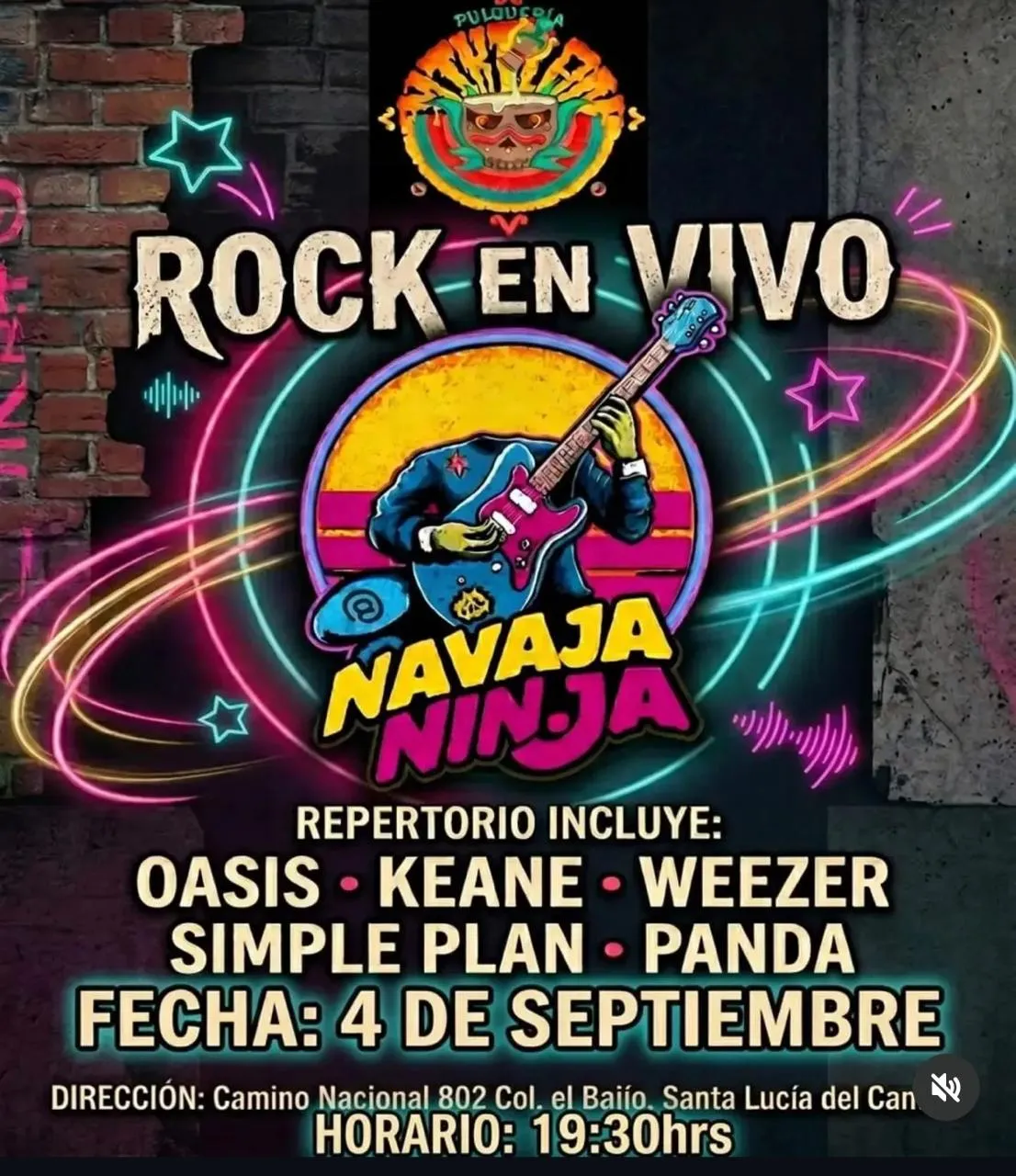 Live Rock with Navaja Ninja