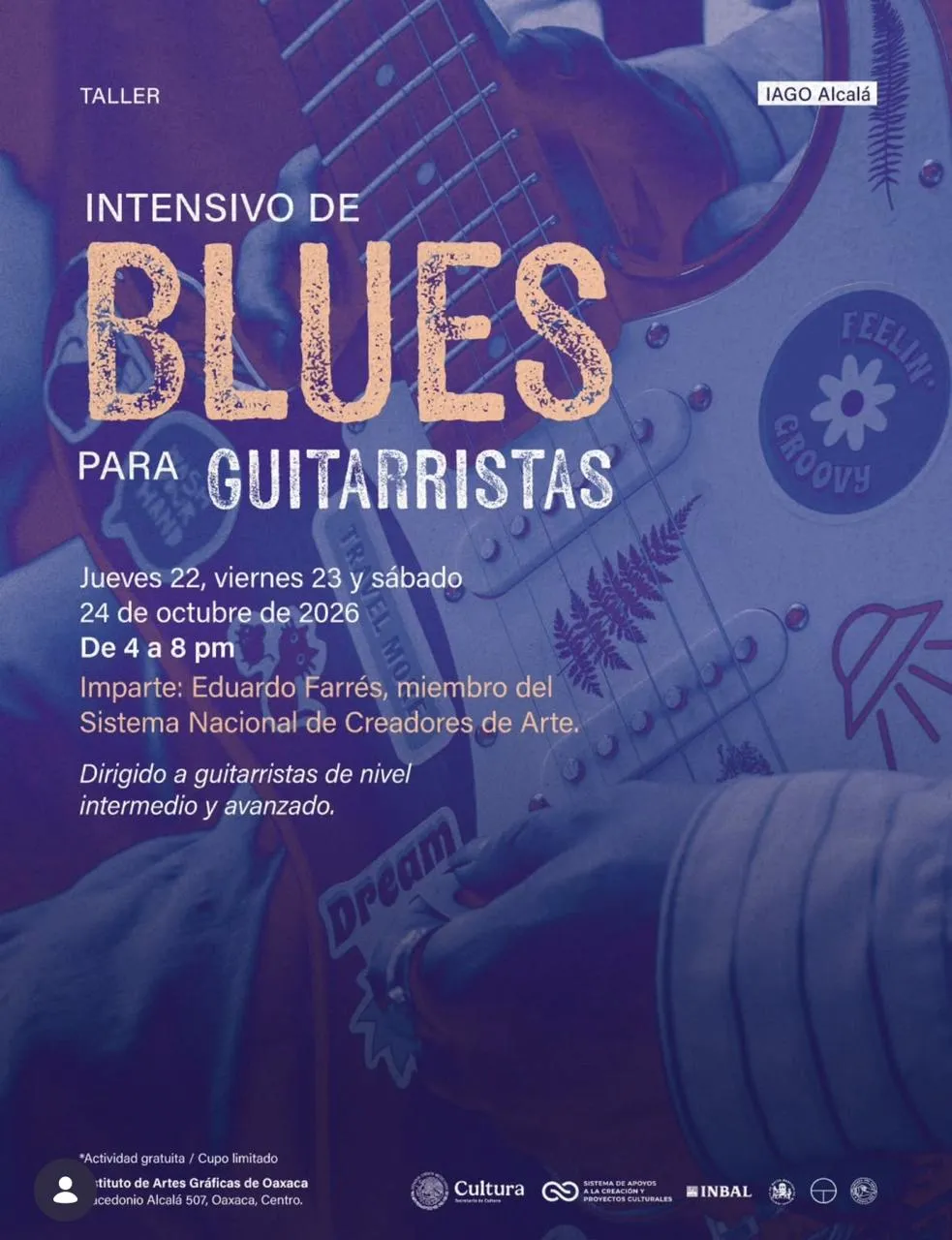 Taller Intensivo de Blues para Guitarristas