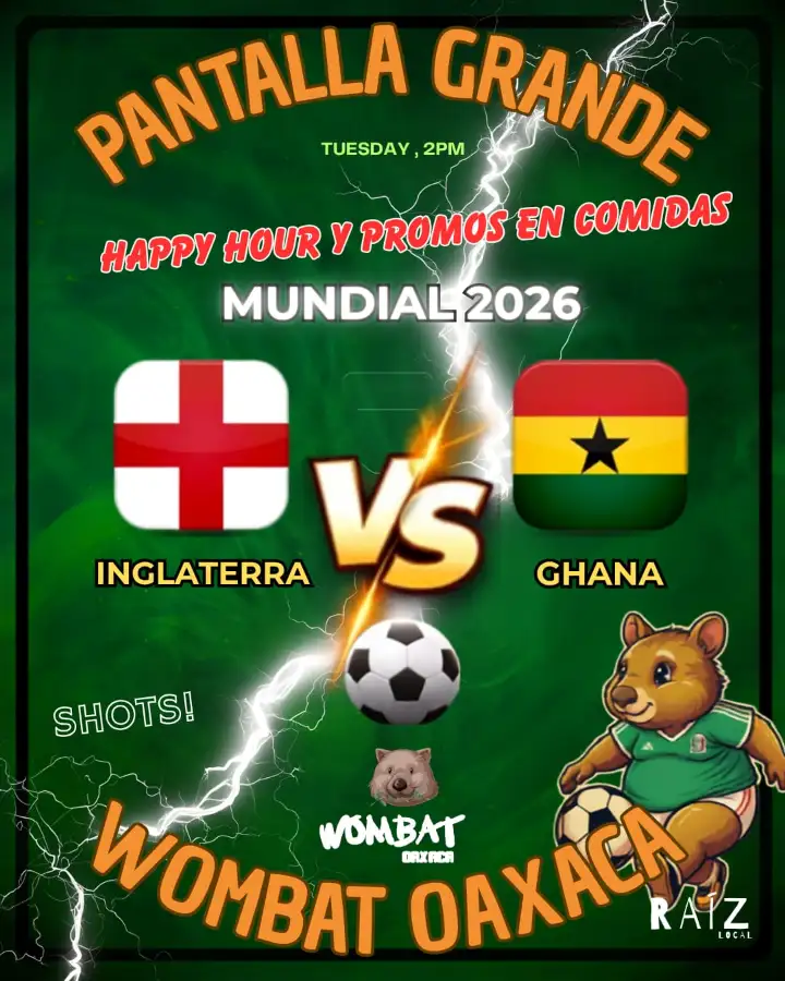 BIG SCREEN 2026 WORLD CUP: ENGLAND VS GHANA