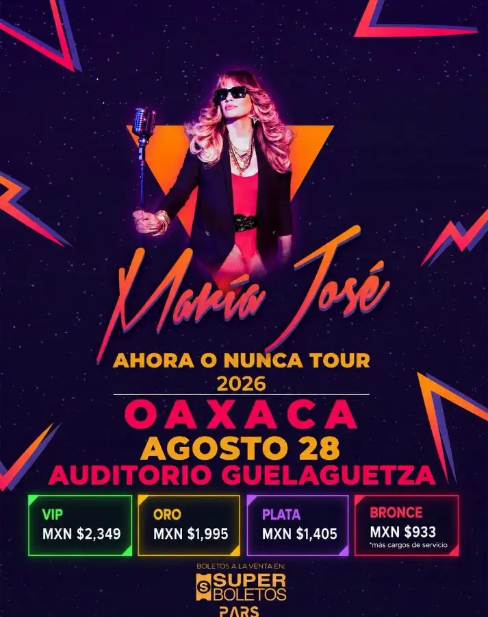 María José Now or Never Tour