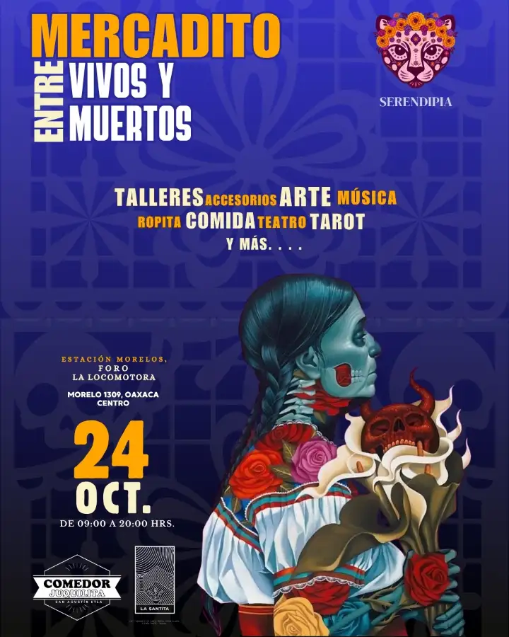 MERCADITO ENTRE VIVOS Y MUERTOS