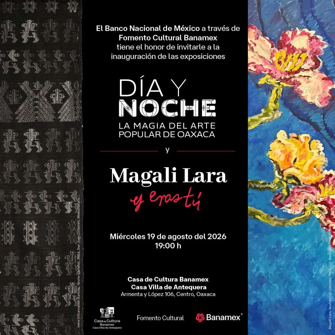 Day and Night: The Magic of Oaxaca's Folk Art & "And it was you" by Magali Lara